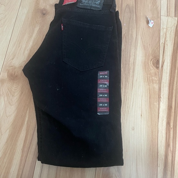 NWT Levi’s 511 black size 29x30 - Picture 1 of 2